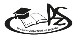 logotyp Powiatowego Zespołu Szkół w Chojnowie